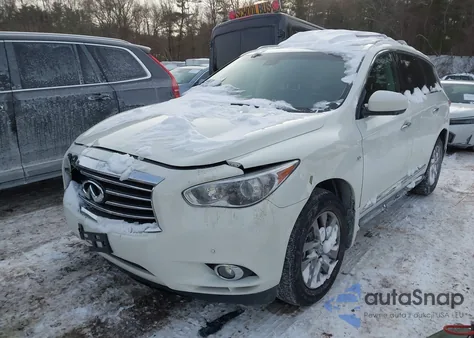 2014 Infiniti Qx60 из США, поврежденный, VIN 5N1AL0MMXEC534360